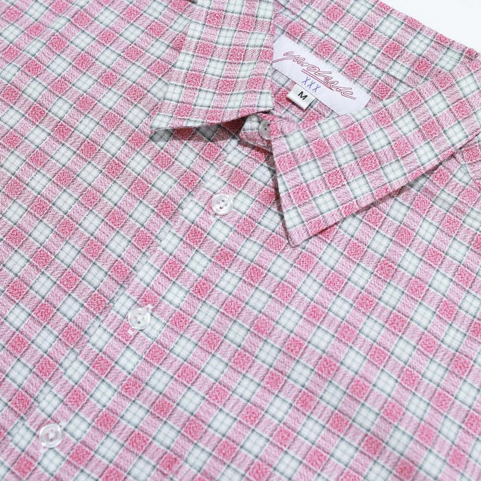 yardsale  |Other Plaid Patterns Street Style Cotton Logo Shirts